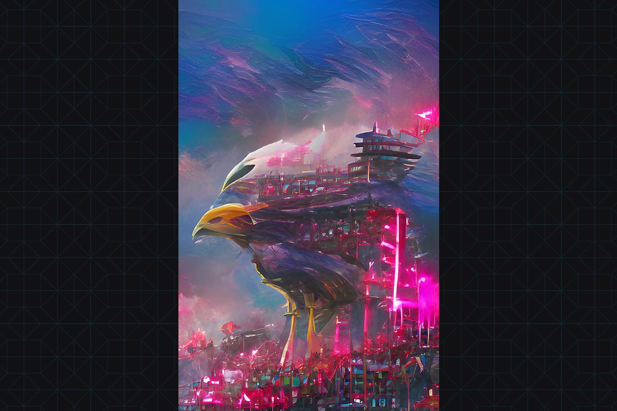 A.I. designed cover